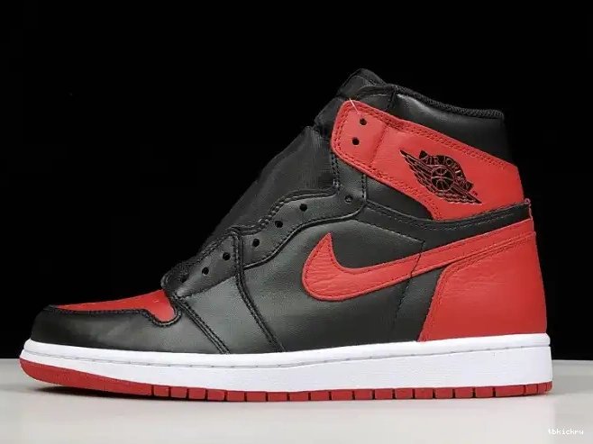 TBkick 555088-001 Banned OG Retro Jordan 1 Air High 0515